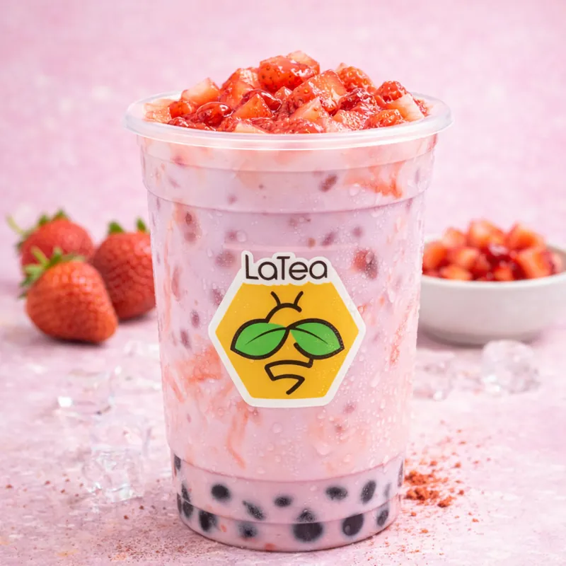 Trà sữa dâu tây