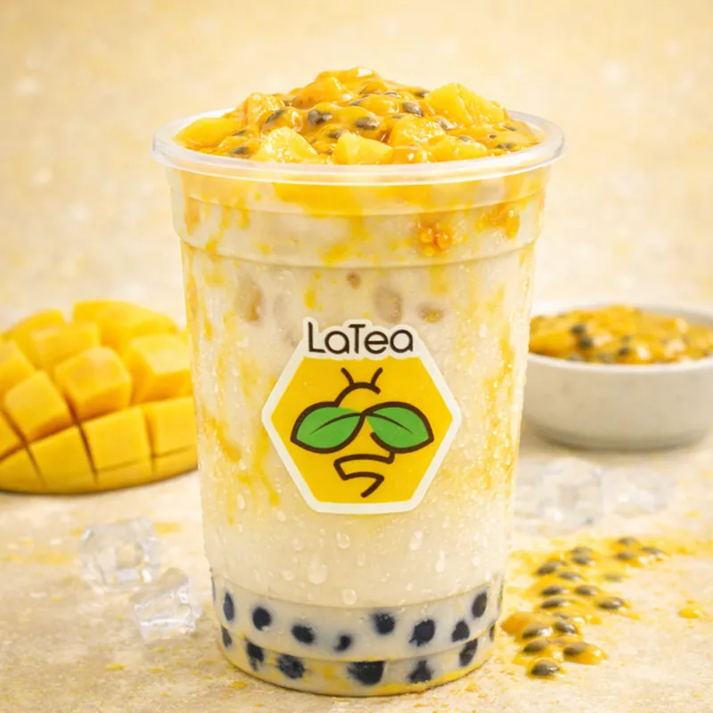 Trà sữa sốt xoài