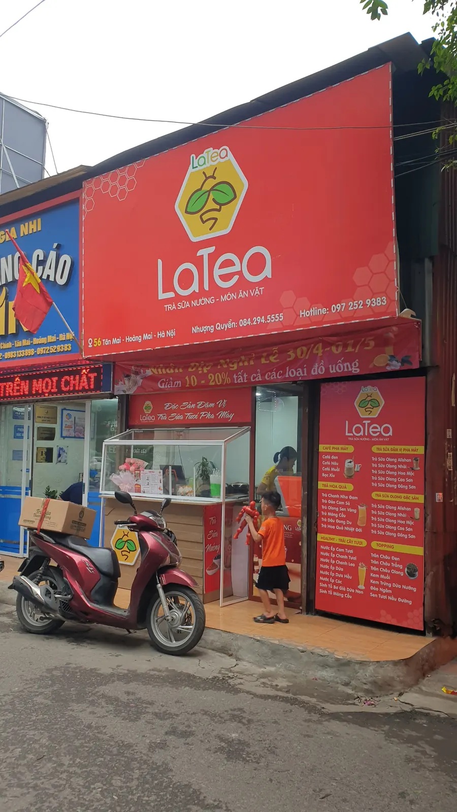 Cửa hàng LaTea Tân Mai